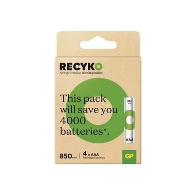 GP ReCyko 850 AAA 4 ks B25184 – Zbozi.Blesk.cz