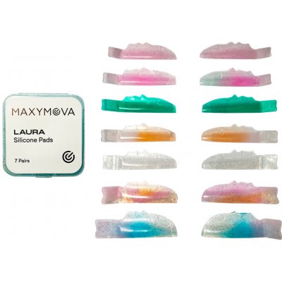 Maxymova LAURA natáčky na lash lifting – 7 párů – Zboží Dáma