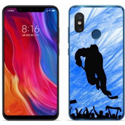 Pouzdro mmCase Gelové Xiaomi Mi 8 - hokejový hráč