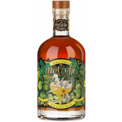 Meticho Rum & Citrus 40% 0,7 l (holá láhev) – Zboží Dáma