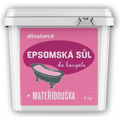 Allnature Epsomská sůl Mateřídouška 5 kg