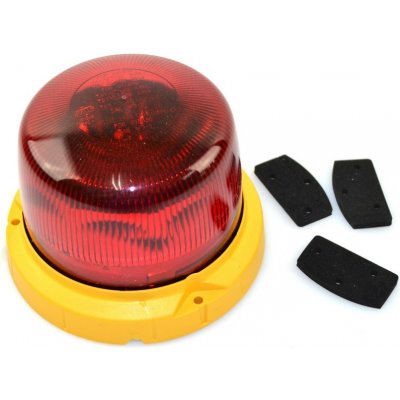Otočný maják LED 9-30V - červený - pevná montáž - HELLA 2XD012480-311 – Hledejceny.cz