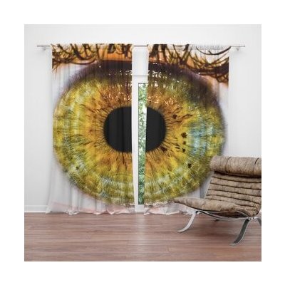 Sablio Závěs Oko: 2ks 140x250cm – Zboží Mobilmania