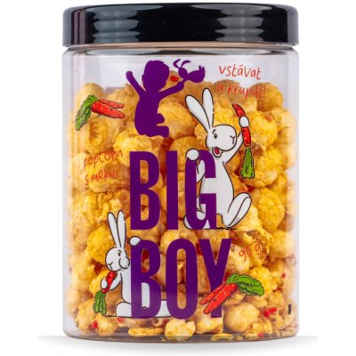 Big Boy® Mrkvový popcorn Bob a Bobek 90 g – Zboží Mobilmania