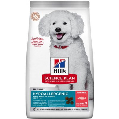 Hill’s Science Plan Hypoallergenic Adult Small & Mini Salmon 6 kg – Hledejceny.cz