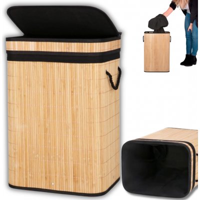 G21 72 l bambusový s hnědým košem KPG21BAM025NB – Zboží Dáma