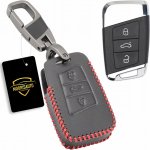 Klíčenka Kožené Pouzdro na klíče VW SKODA – Zboží Dáma