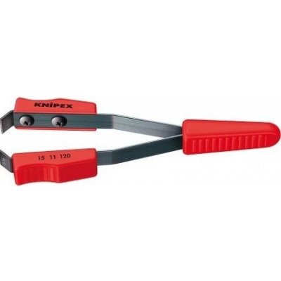 KNIPEX - odizolovací pinzeta - 120mm - pro odstraňování laku na měděných drátech Ø 0.5mm (1511120) – Zbozi.Blesk.cz