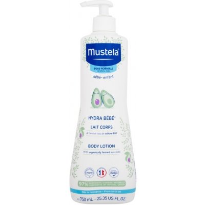 Mustela Hydra Bébé Body Lotion lehké tělové mléko pro péči o dětskou pokožku 300 ml