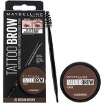 Maybelline Gelová pomáda na obočí Tattoo Brow Pomade 03 Medium Brown 4 g – Hledejceny.cz