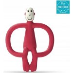 Matchstick Monkey Teether and Gel Applicator rubínová – Zboží Mobilmania