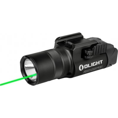 Olight Pistolová svítilna BALDR PRO R 1350 lm černá zelený laser – Zboží Dáma