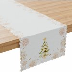Mybesthome Vánoční ubrus běhoun WINTER TREE 38x140 cm – Zboží Dáma