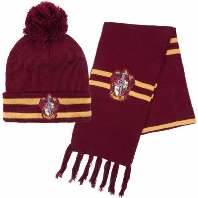 Zimní čepice rukavice a šála Harry Potter Nebelvír – Zboží Mobilmania
