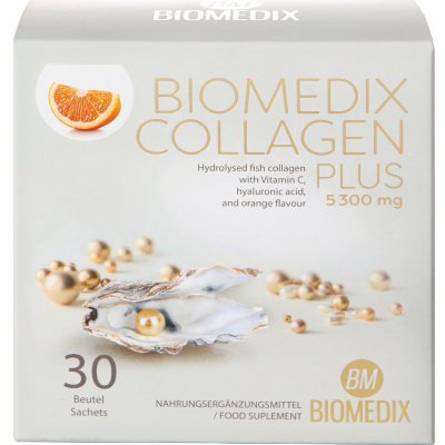 Biomedix Collagen Plus pomeranč 30 sáčků