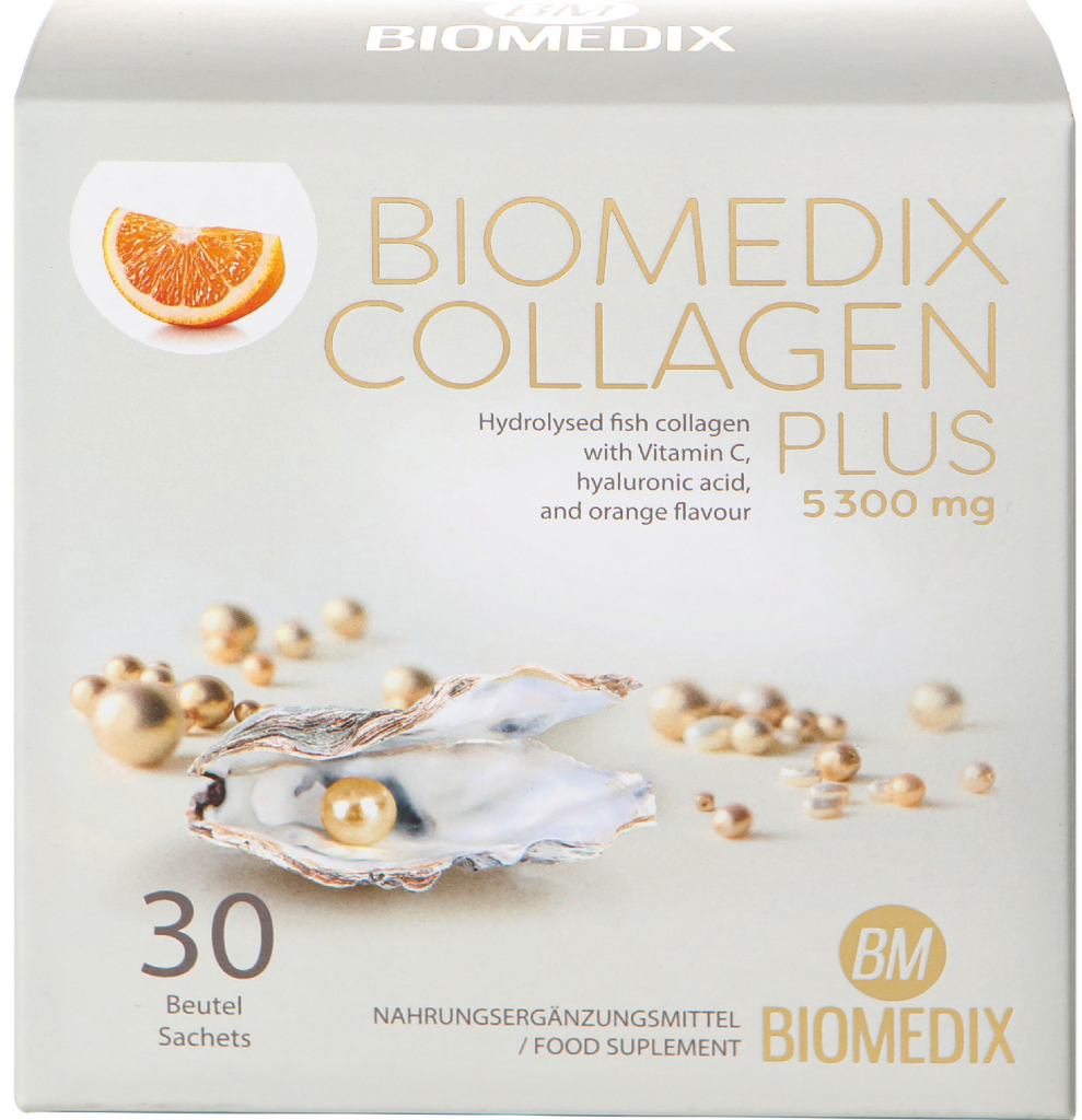 Biomedix Collagen Plus pomeranč 30 sáčků od 990 Kč - Heureka.cz
