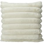 Home Styling Collection polštář chlupatý bílý 45x45 – Zboží Dáma
