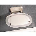 RAVAK OVO CHROME sprchové sedátko oválné clear/STAINLESS (nerez) B8F0000029 – Hledejceny.cz