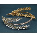 B-TOP Krystalová čelenka do vlasů s větvičkami Druh barvy: Stříbrná – Hledejceny.cz