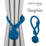 Ourbaby Záclony - doplňky DAUPHIN barva indigo ameliahome – Hledejceny.cz