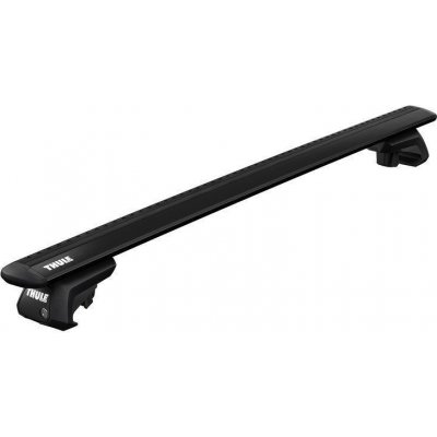 THULE WingBar Evo black KIA Rio 5-dr Estate 02-05 Uzamykatelný střešní nosič Thule s přesahem (zvýšené podélníky)