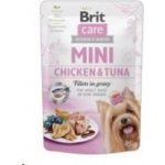 Brit Care Mini Chicken & Tuna fillets in gravy 85 g – Zboží Mobilmania