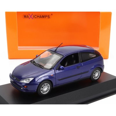 Minichamps Ford england Focus 1998 Blue Met 1:43 – Zbozi.Blesk.cz