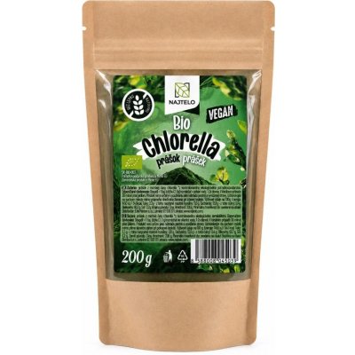 Najtelo Chlorella řasa BIO 200g – Hledejceny.cz