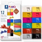 FIMO Efekt sada 12 barev 25 g – Zboží Dáma