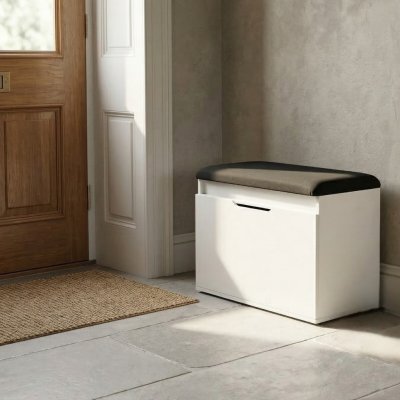 Boximo Vira 60 x 50 x 35 cm bílý – Zboží Mobilmania
