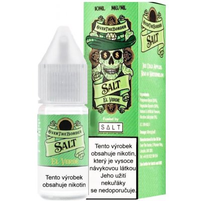 Juice Sauz SALT Over The Border El Verde 10 ml 20 mg – Zbozi.Blesk.cz