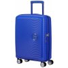 Cestovní kufr American Tourister Soundbox SPINNER 55/20 EXP TSA Cobalt Blue 32G001-12 modrá 35,5 L