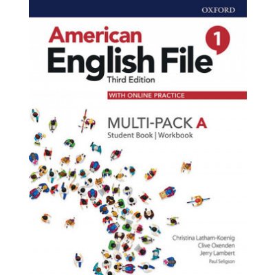 American English File: Level 1: Student Book/Workbook Multi-Pack A with Online Practice