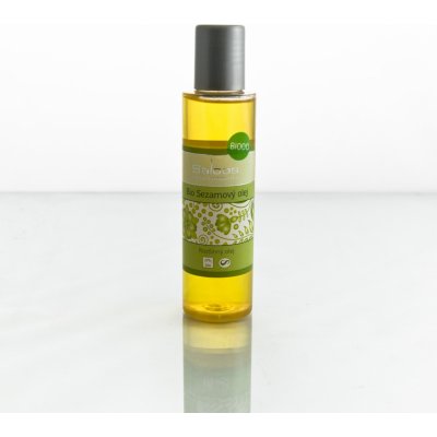 Saloos Bio sezamový rostlinný olej lisovaný za studena 125 ml – Sleviste.cz