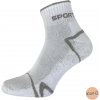 Pondy NSF62116 kotníkové ponožky polofroté bílé