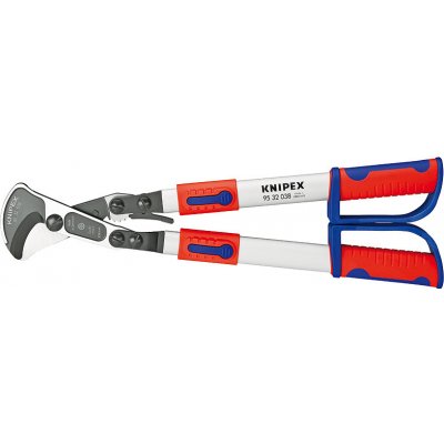 KNIPEX Nůžky kabelové 570 mm, rohatka se západkou, teleskopická rukojeť, knipex 9532038 – Zbozi.Blesk.cz