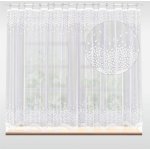 Záclona markizeta Tatiana metráž bílá cena od - šití a úprava záclony za 1metr 607524 – Zboží Mobilmania