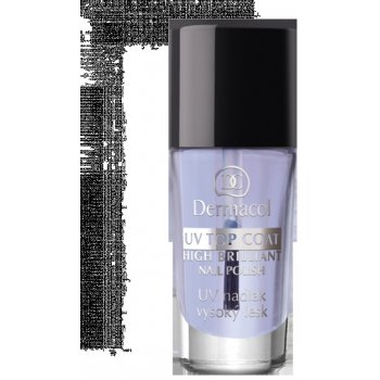 Dermacol Nadlak s vysokým leskem UV Top Coat High Brilliant Nail Polish 10 ml