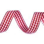 Prima-obchod Károvaná stuha šíře 15 mm, barva 1 červená – Sleviste.cz