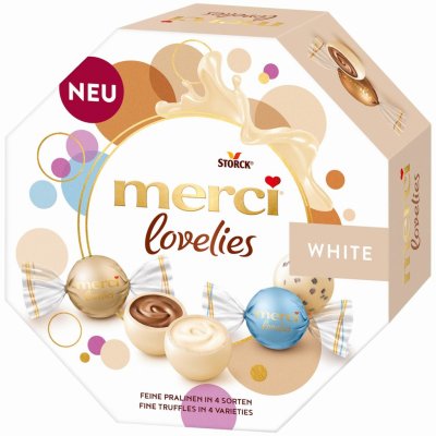 Storck Merci Lovelies White 185 g – Zboží Mobilmania