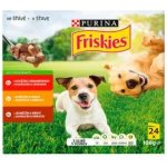 Purina Friskies Adult Multipack hovězí kuře & jehněčí v šťávě 24 x 100 g – Zboží Mobilmania