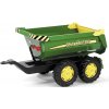 Příslušenství pro vozítko ROLLY TOYS Sklopný přívěs John Deere