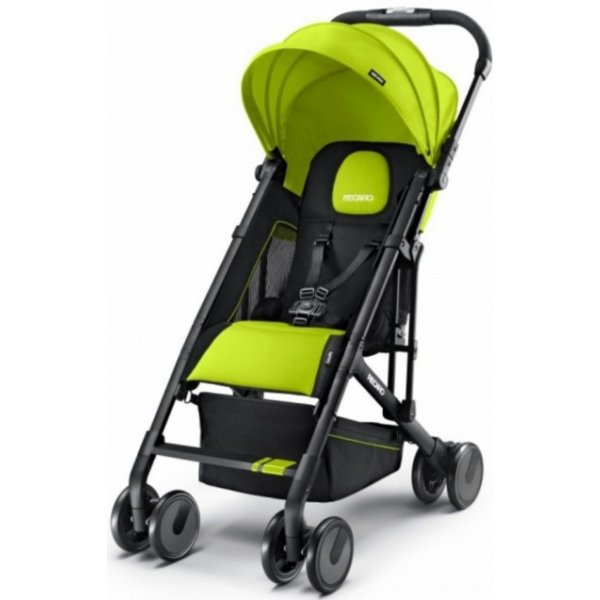 Kočárek Recaro Easylife Black 2017 + taška Lime