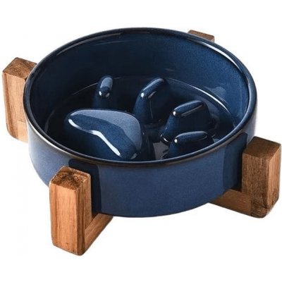 Zpomalovací protihltací miska Ceramic 2v1 450 ml – Zboží Dáma