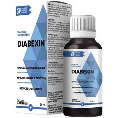 Diabexin kapky 20 ml – Hledejceny.cz