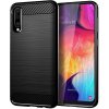 Pouzdro a kryt na mobilní telefon Samsung Pouzdro Forcell CARBON Case Samsung Galaxy A10 černé