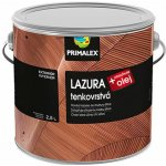 Primalex Lazura tenkovrstvá 0022LX 2,5 l bílá – Zboží Mobilmania