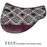 Korekční filcová westernová deka Edix Hnědá – Hledejceny.cz