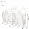 Pletiva TopGabion Gabionový koš s víkem: 200×50×100 cm - oko sítě 10×5 cm