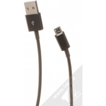 Forcell USB délky 3 metry s microUSB konektorem černá (black)